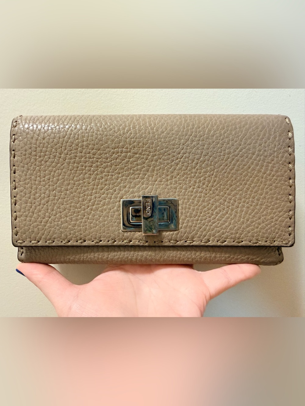 *Authentic* Fendi Selleria Continental Long Wallet w/ COA